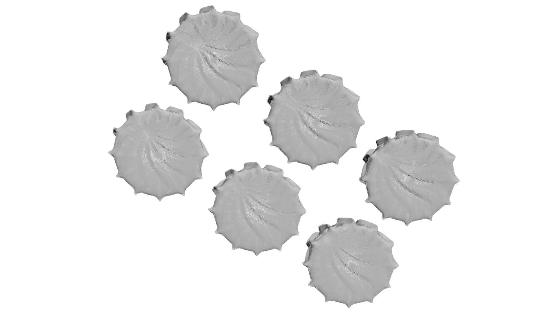 Meringues Set 3D model_31
