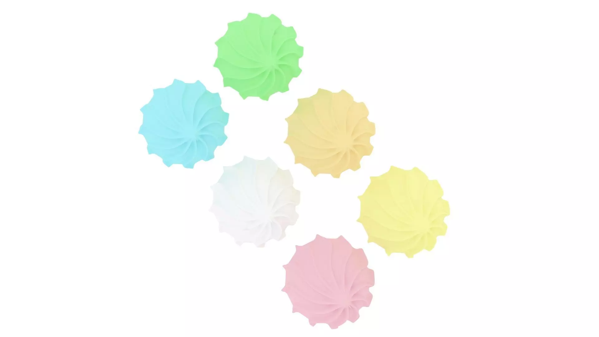 Meringues Set 3D model_18