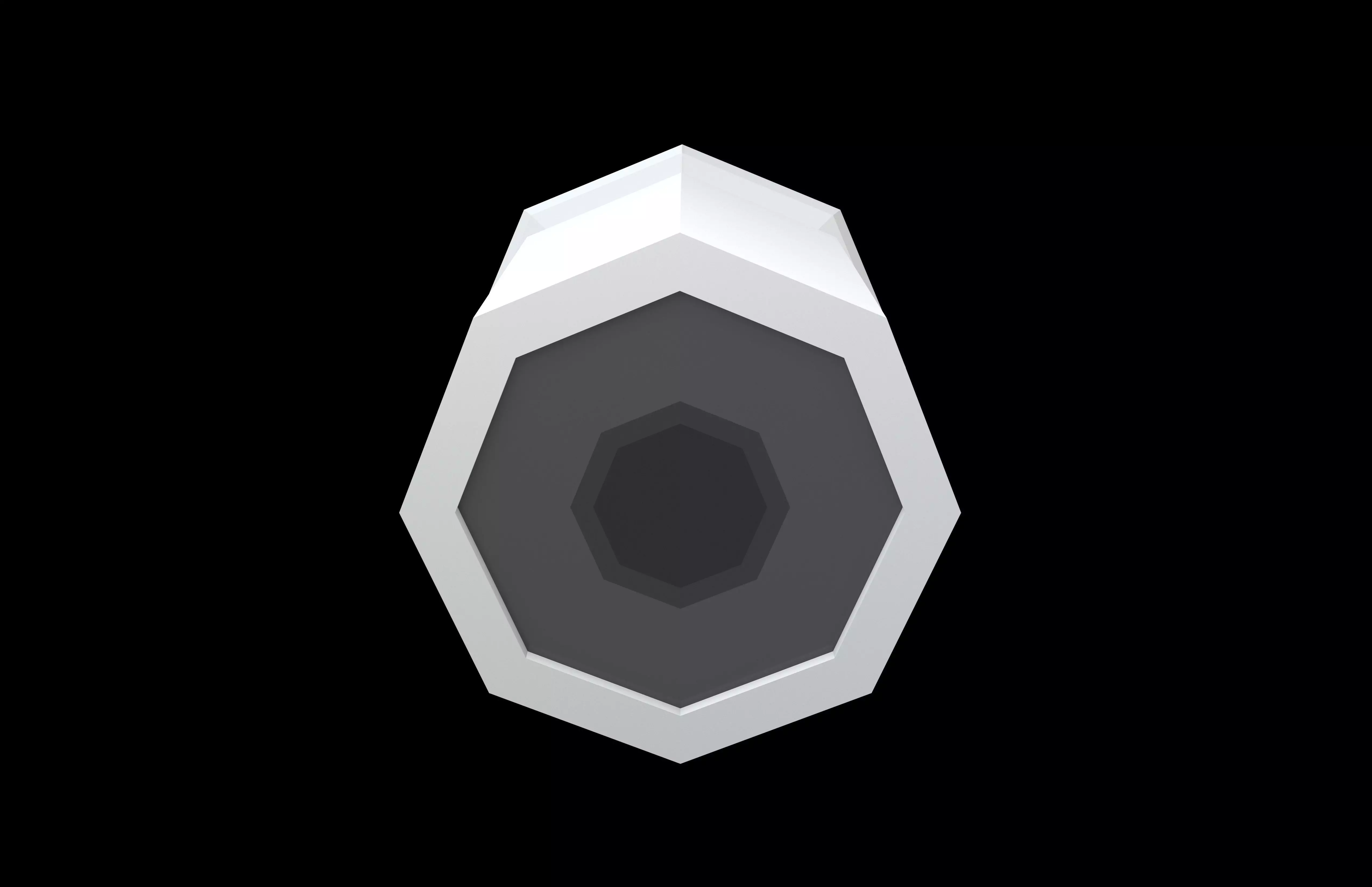 Low Poly CCTV Camera v1 001 Low-poly 3D model_1