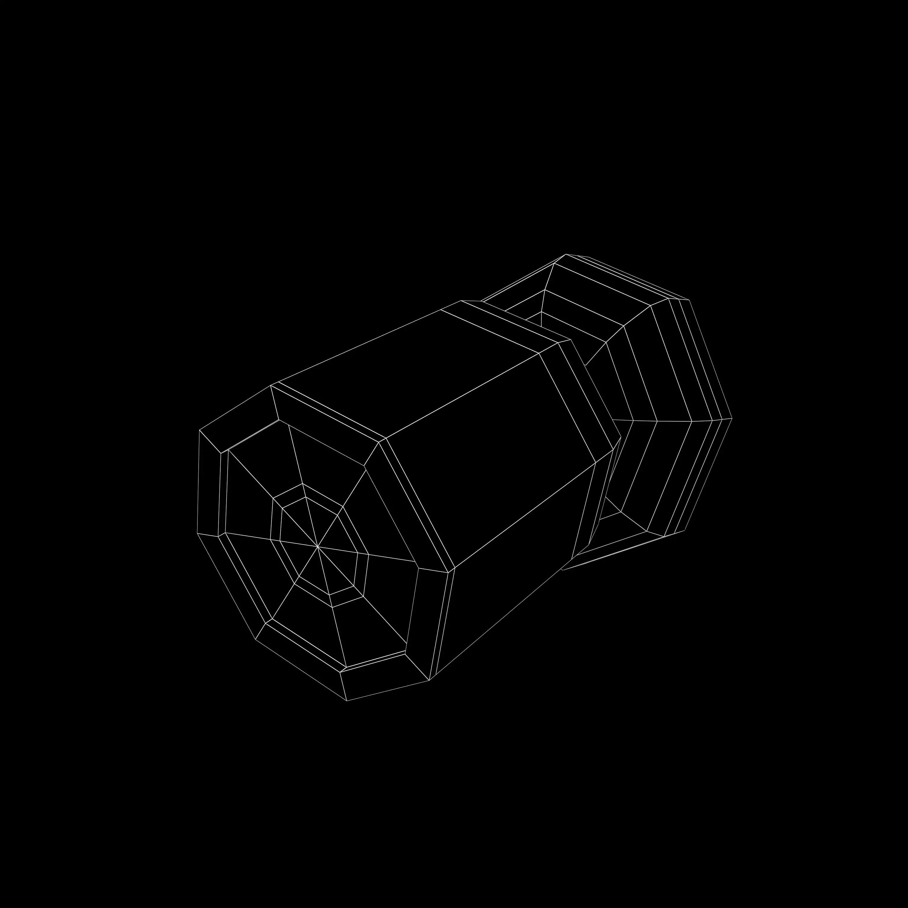 Low Poly CCTV Camera v1 002 Low-poly 3D model_4