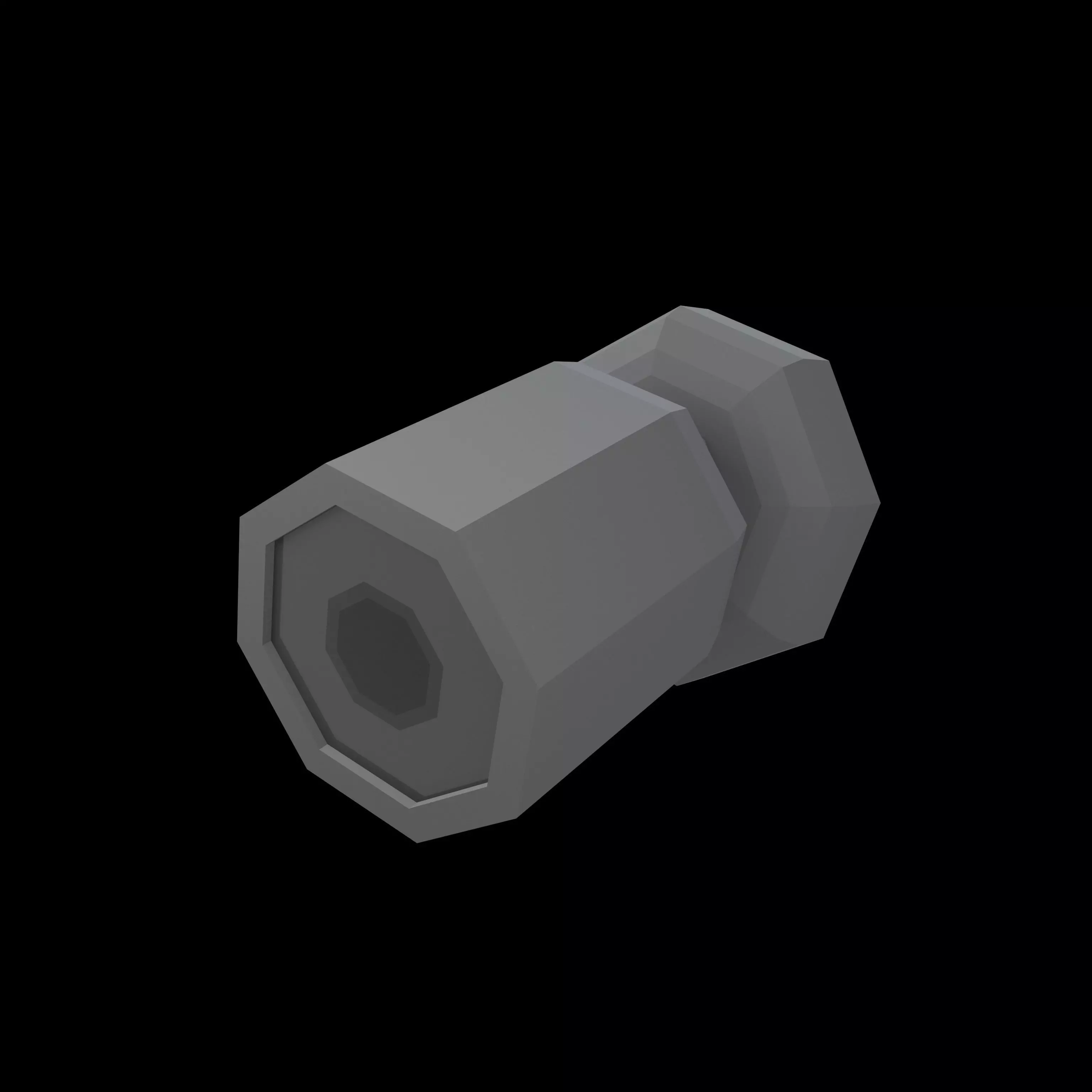 Low Poly CCTV Camera v1 002 Low-poly 3D model_0