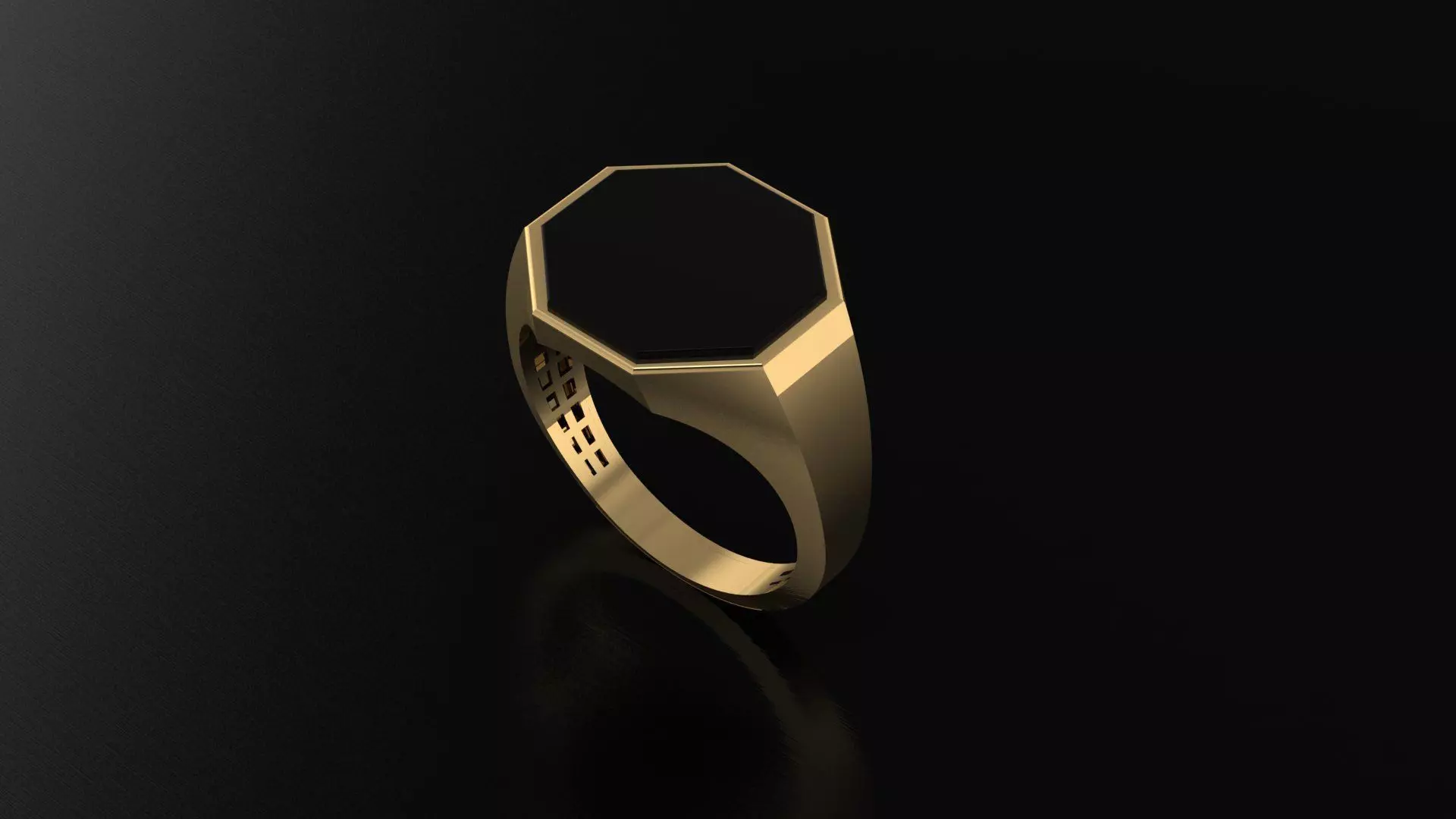 stonecutter ring 3D model_0