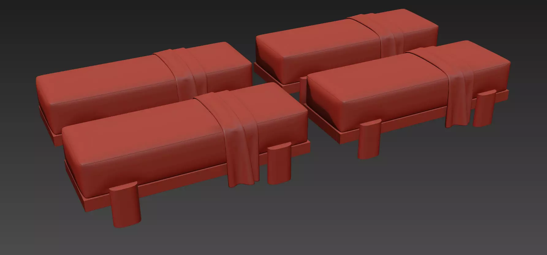 Soft Bench 55 By Gregory Beson 3D model_16