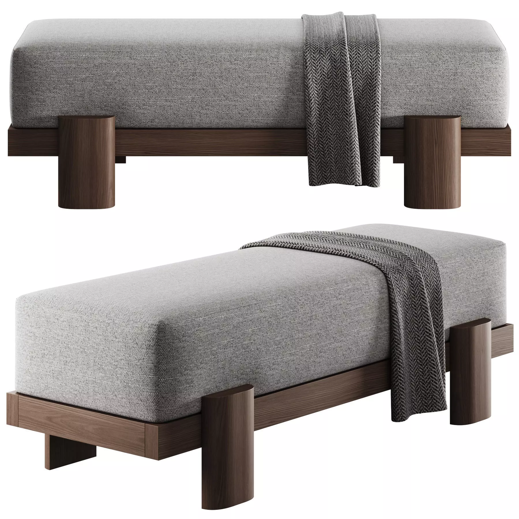 Soft Bench 55 By Gregory Beson 3D model_3