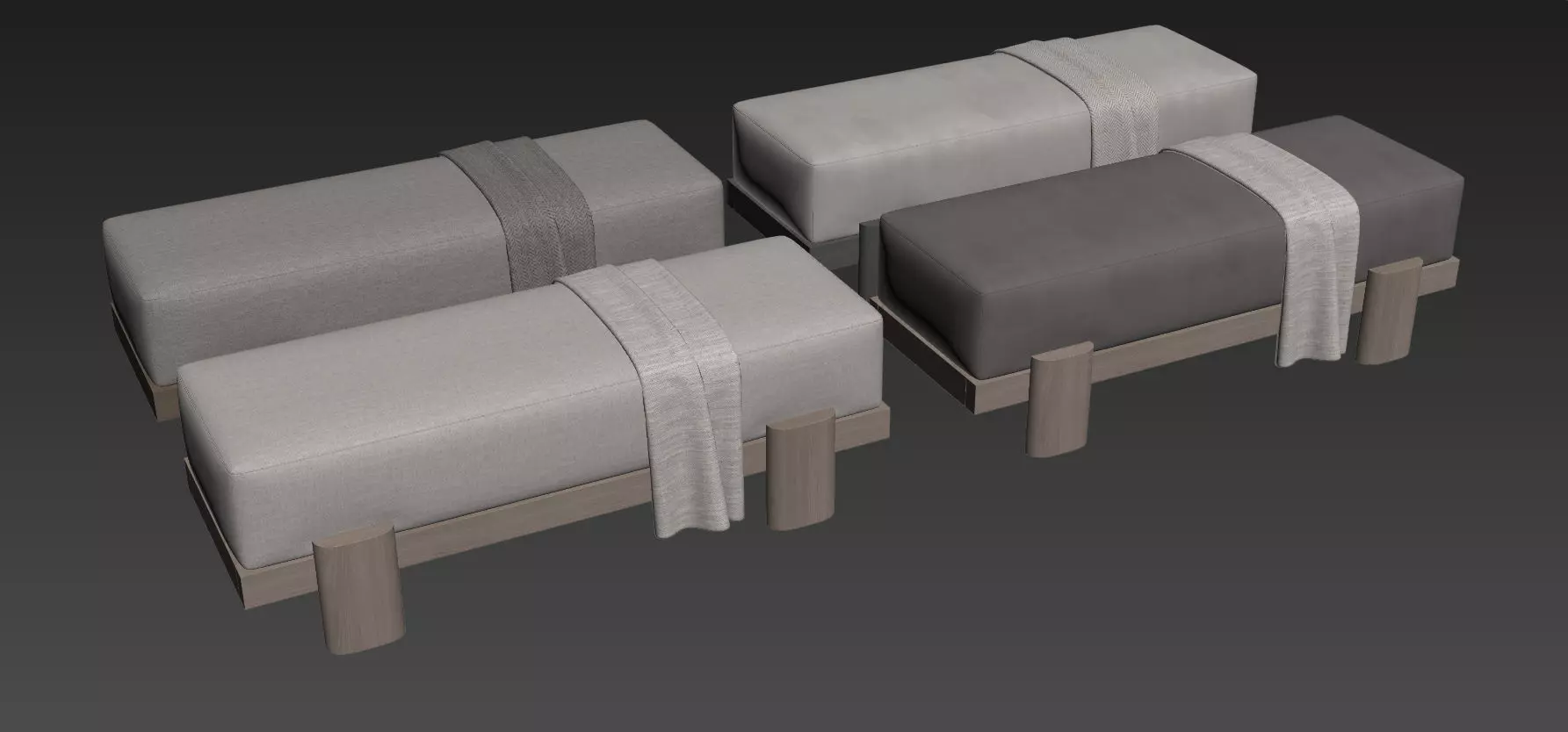 Soft Bench 55 By Gregory Beson 3D model_15