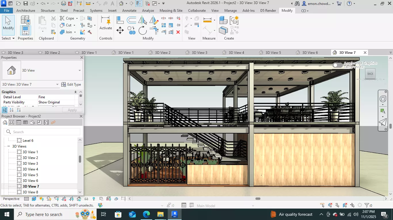 Contemporary-style Cafe Bar   3D model_23