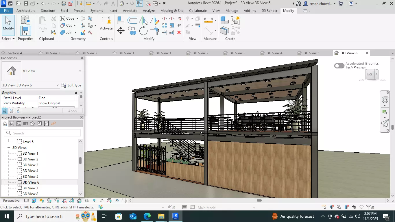 Contemporary-style Cafe Bar   3D model_22