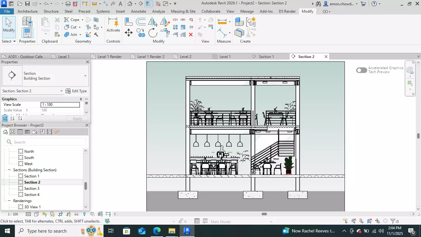 Contemporary-style Cafe Bar   3D model_10
