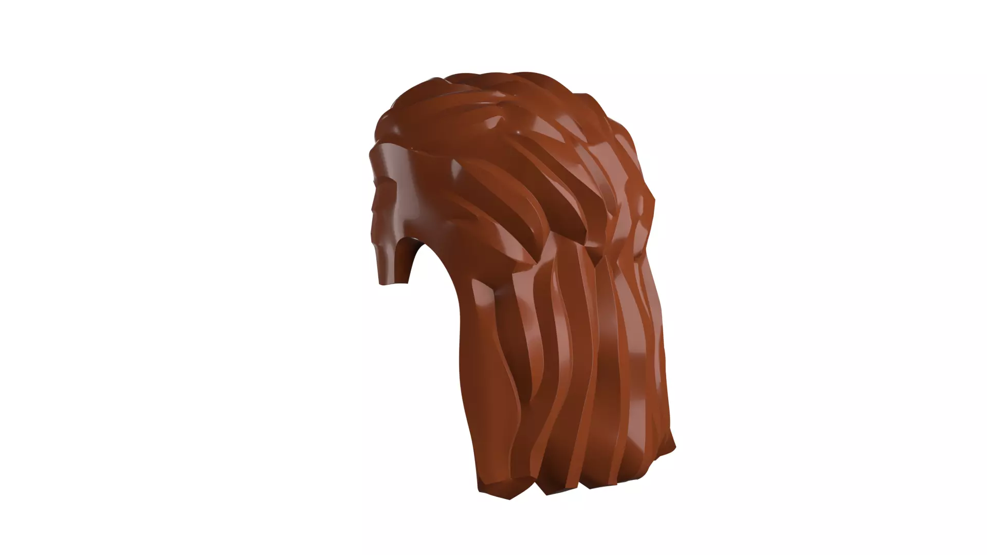 Custom3Dprint Minifigure Accessory - Minifigure Hair S2 - 055 3D print model_56
