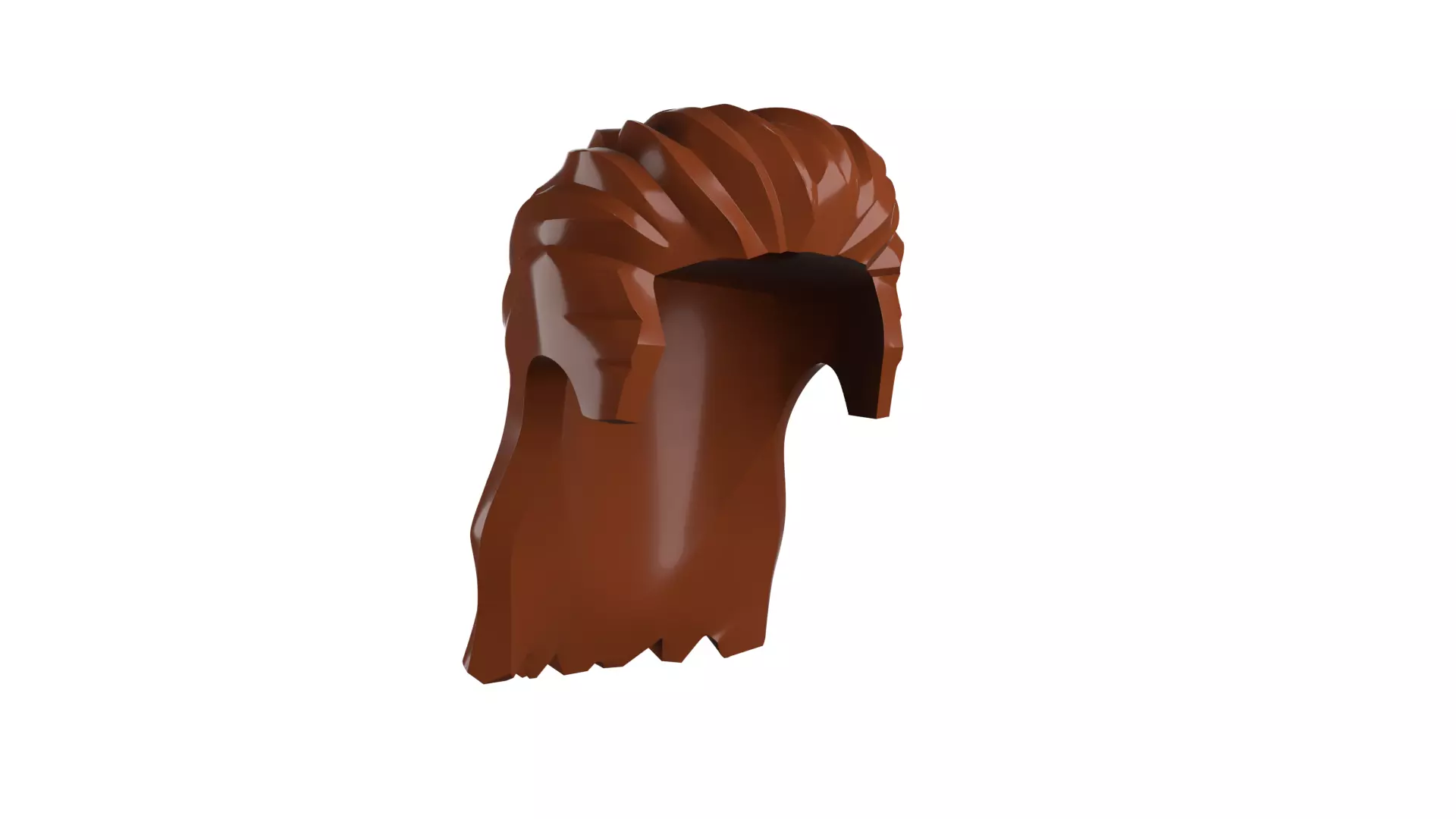Custom3Dprint Minifigure Accessory - Minifigure Hair S2 - 055 3D print model_13