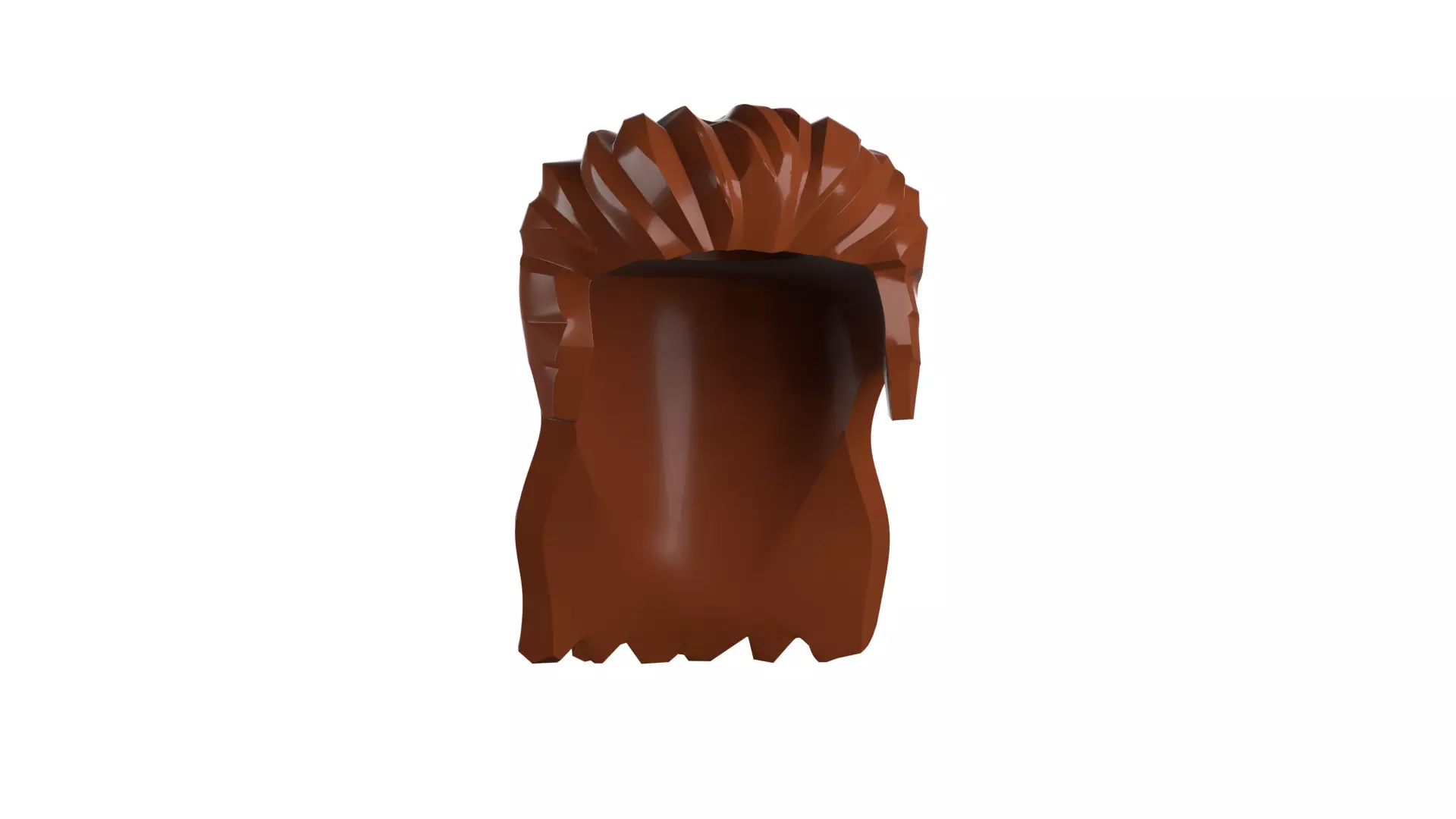 Custom3Dprint Minifigure Accessory - Minifigure Hair S2 - 055 3D print model_6