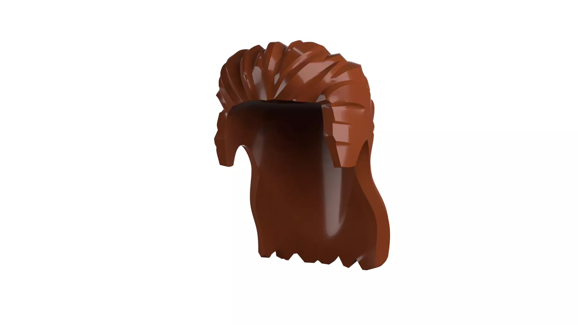 Custom3Dprint Minifigure Accessory - Minifigure Hair S2 - 055 3D print model_80