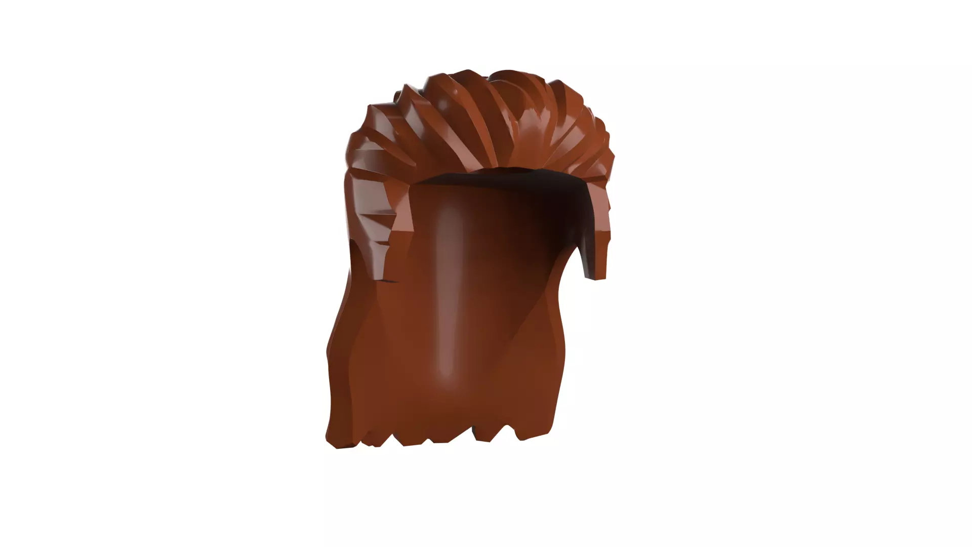 Custom3Dprint Minifigure Accessory - Minifigure Hair S2 - 055 3D print model_9