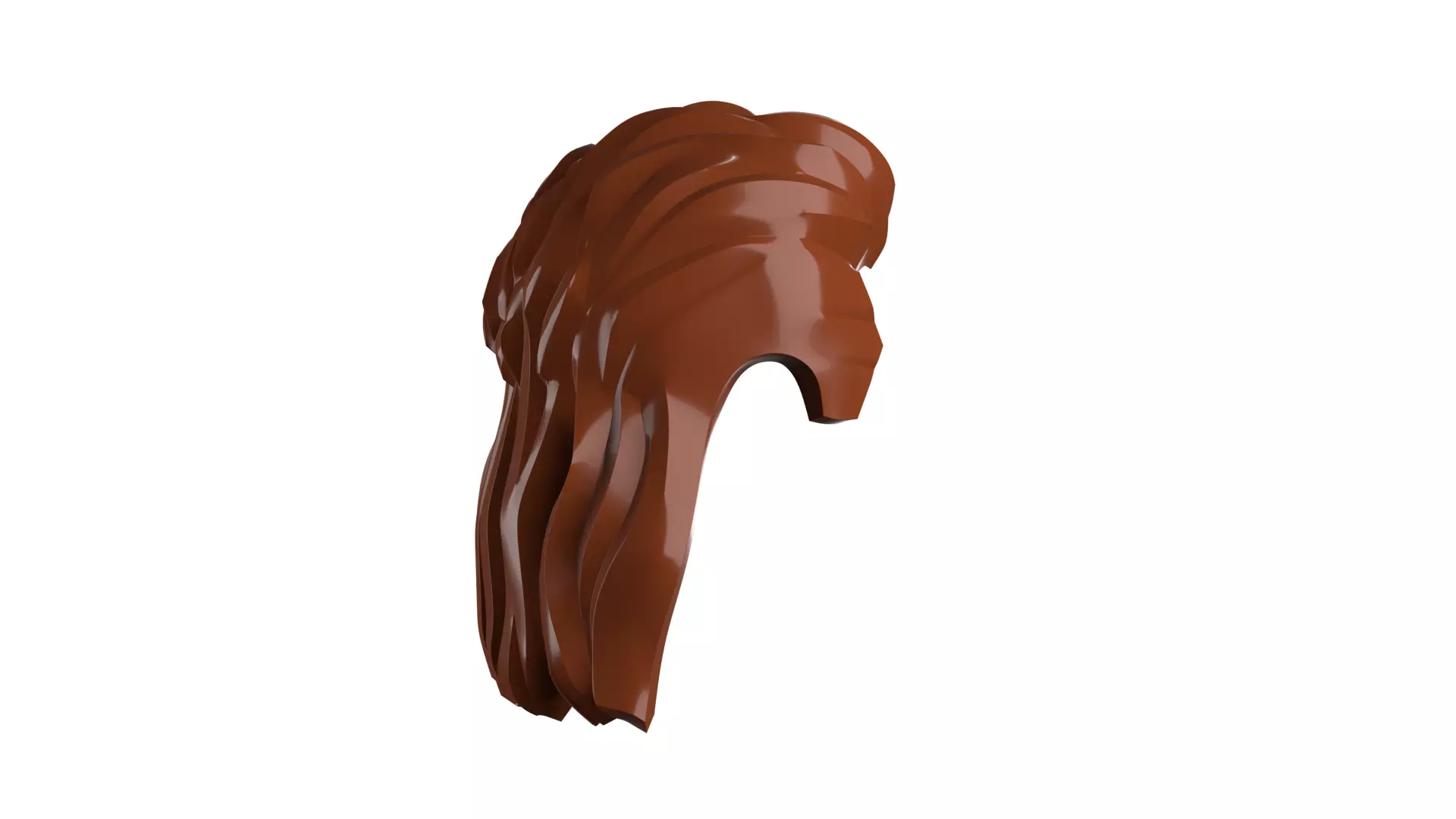 Custom3Dprint Minifigure Accessory - Minifigure Hair S2 - 055 3D print model_30