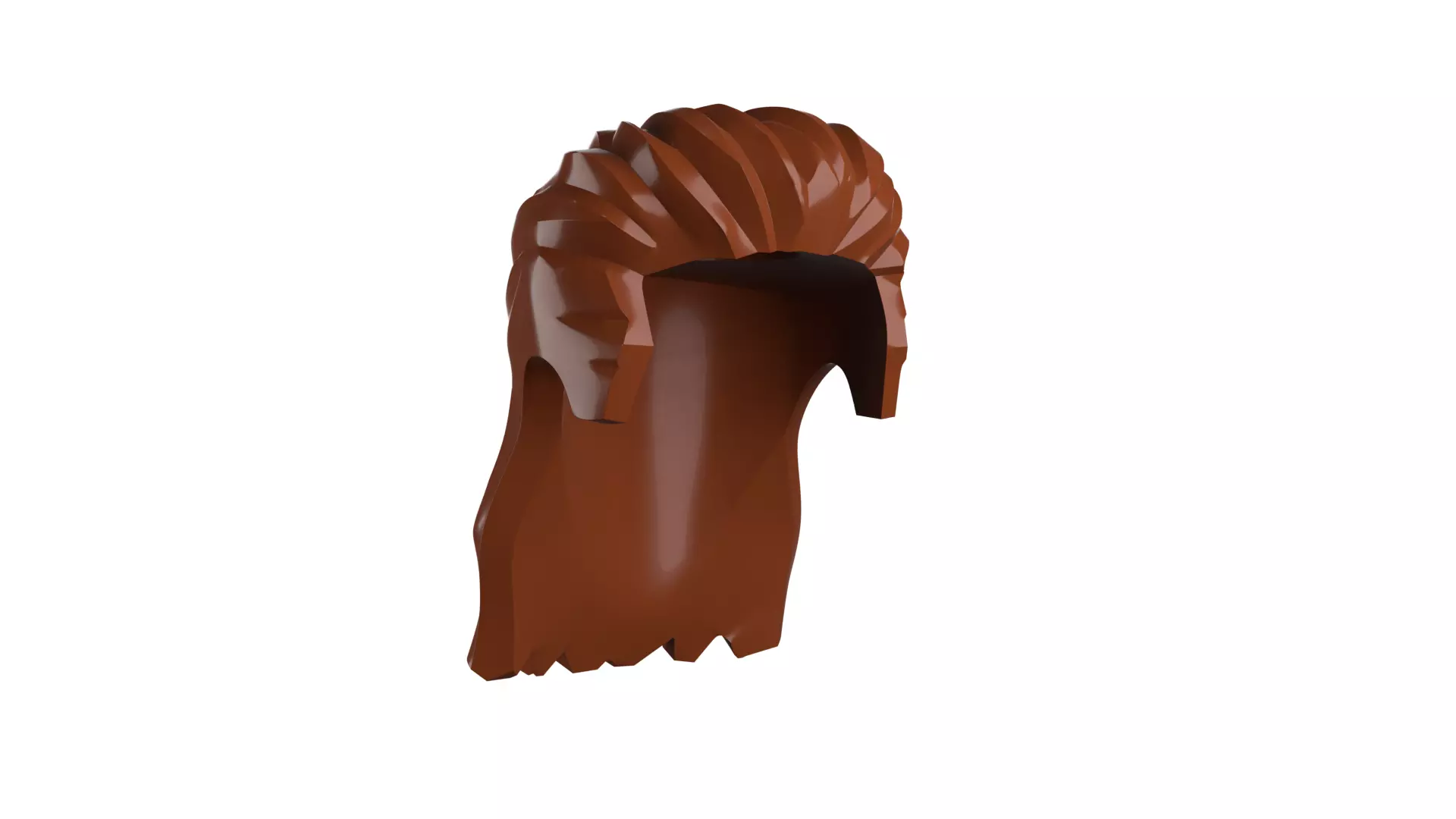 Custom3Dprint Minifigure Accessory - Minifigure Hair S2 - 055 3D print model_12