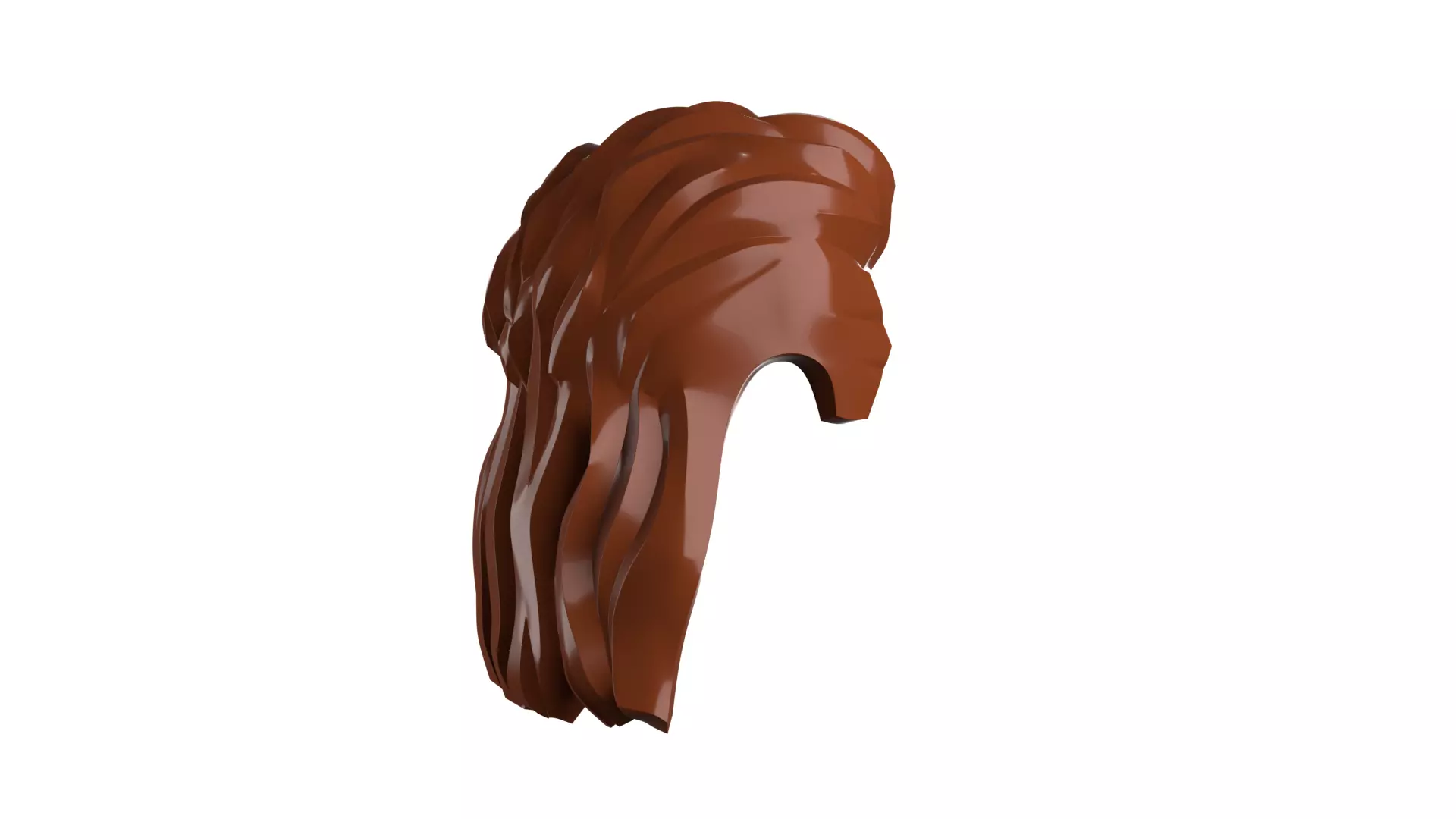 Custom3Dprint Minifigure Accessory - Minifigure Hair S2 - 055 3D print model_31