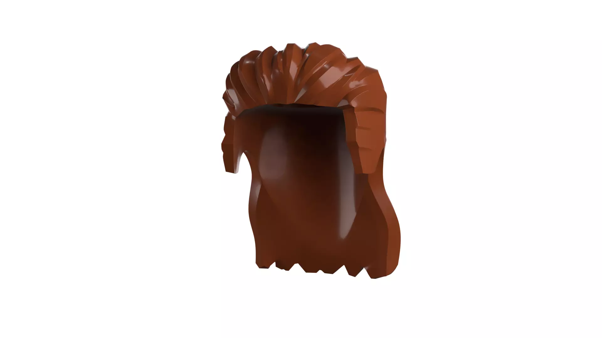 Custom3Dprint Minifigure Accessory - Minifigure Hair S2 - 055 3D print model_82