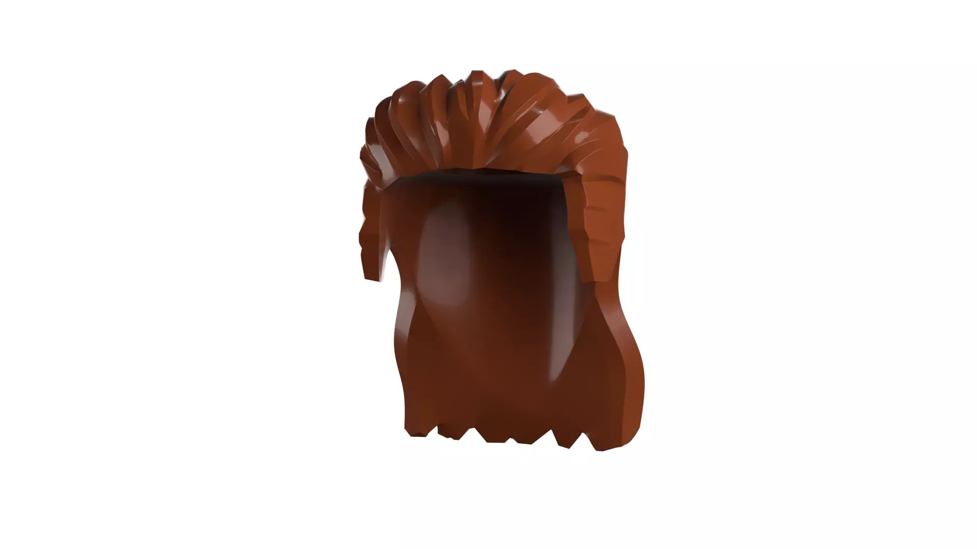 Custom3Dprint Minifigure Accessory - Minifigure Hair S2 - 055 3D print model_83