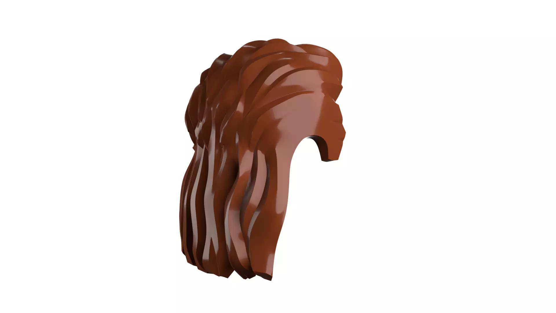 Custom3Dprint Minifigure Accessory - Minifigure Hair S2 - 055 3D print model_33