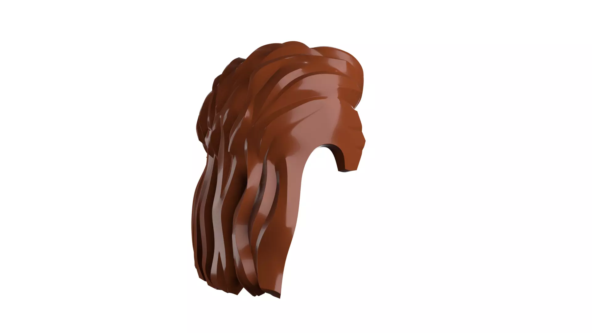 Custom3Dprint Minifigure Accessory - Minifigure Hair S2 - 055 3D print model_32