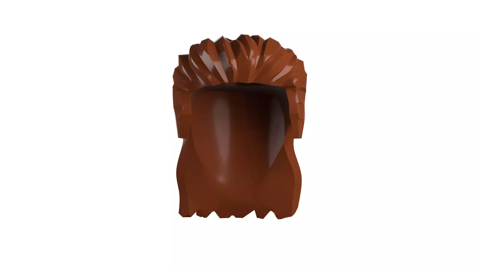 Custom3Dprint Minifigure Accessory - Minifigure Hair S2 - 055 3D print model_4