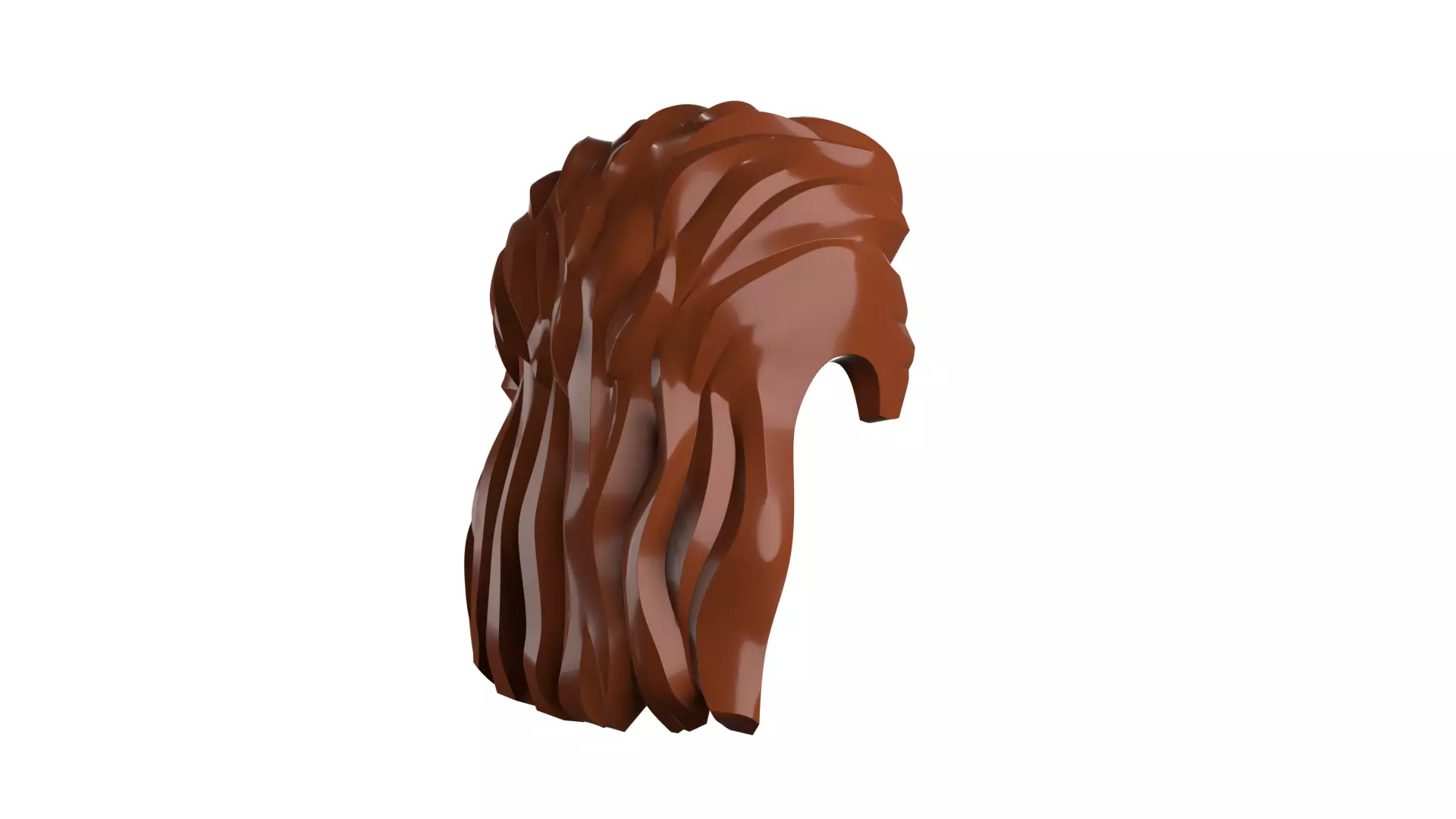 Custom3Dprint Minifigure Accessory - Minifigure Hair S2 - 055 3D print model_35