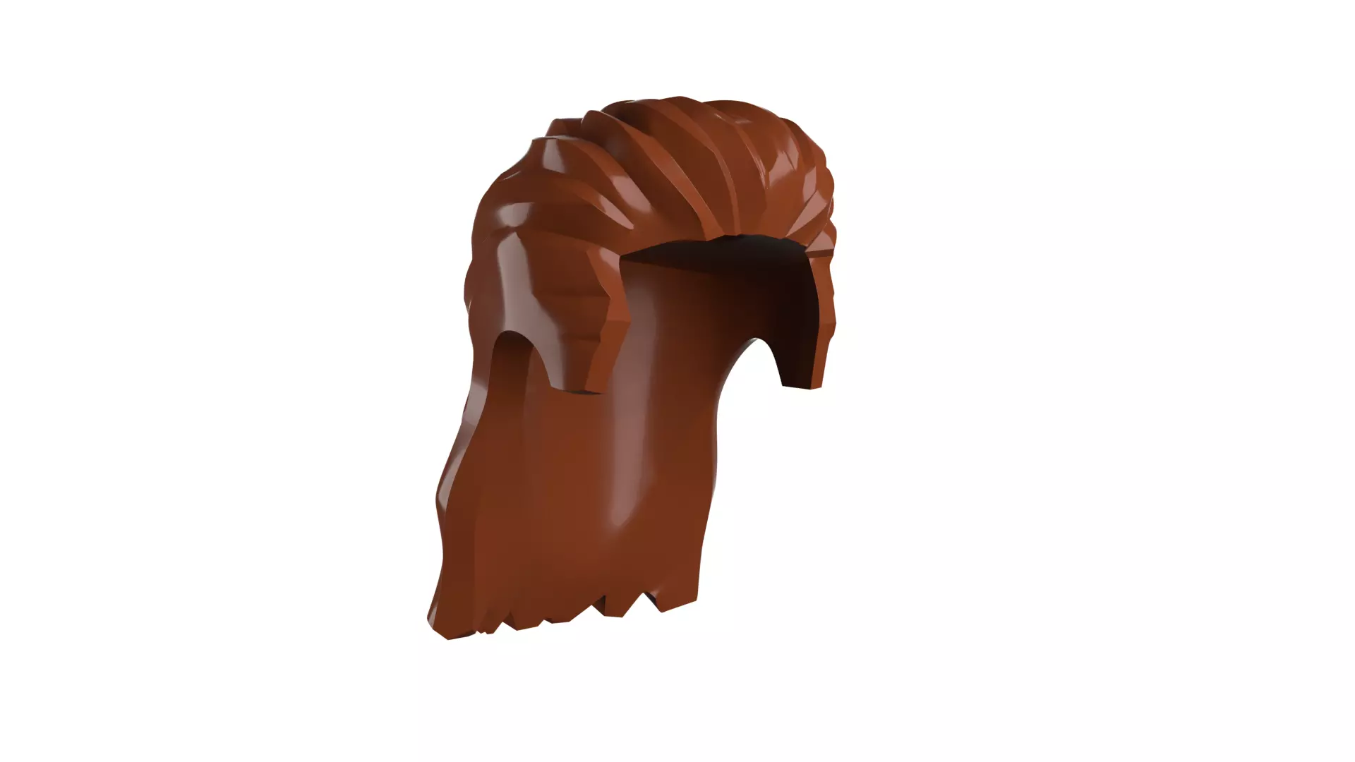 Custom3Dprint Minifigure Accessory - Minifigure Hair S2 - 055 3D print model_14