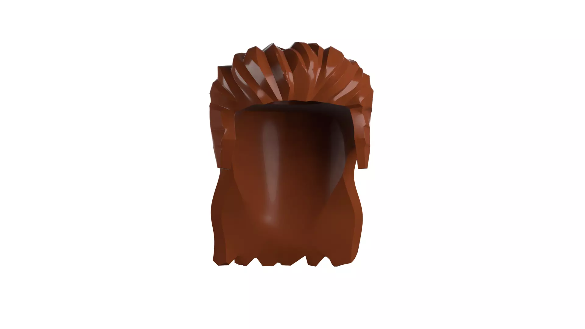 Custom3Dprint Minifigure Accessory - Minifigure Hair S2 - 055 3D print model_5