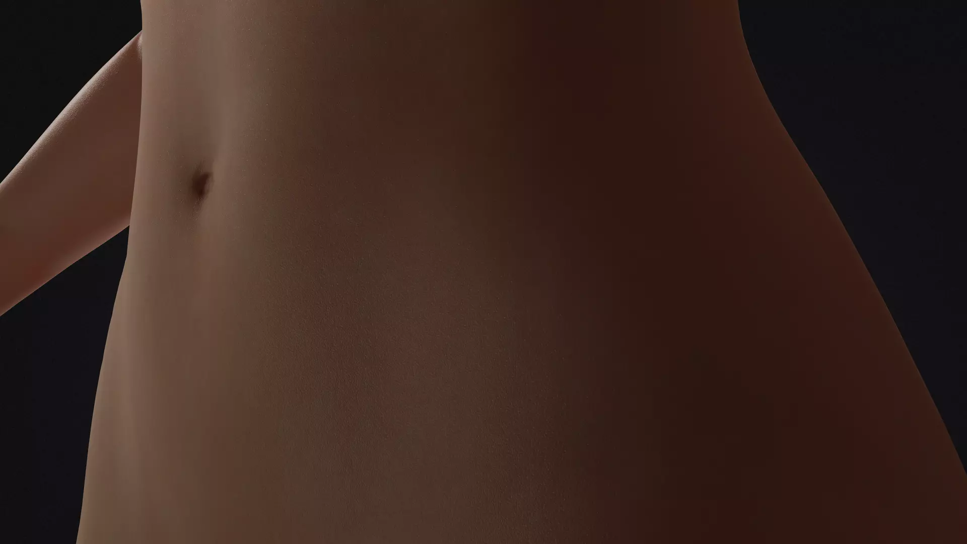 Realistic Female Character  Elegant Woman Rigged et Game Ready Low-poly 3D model_22