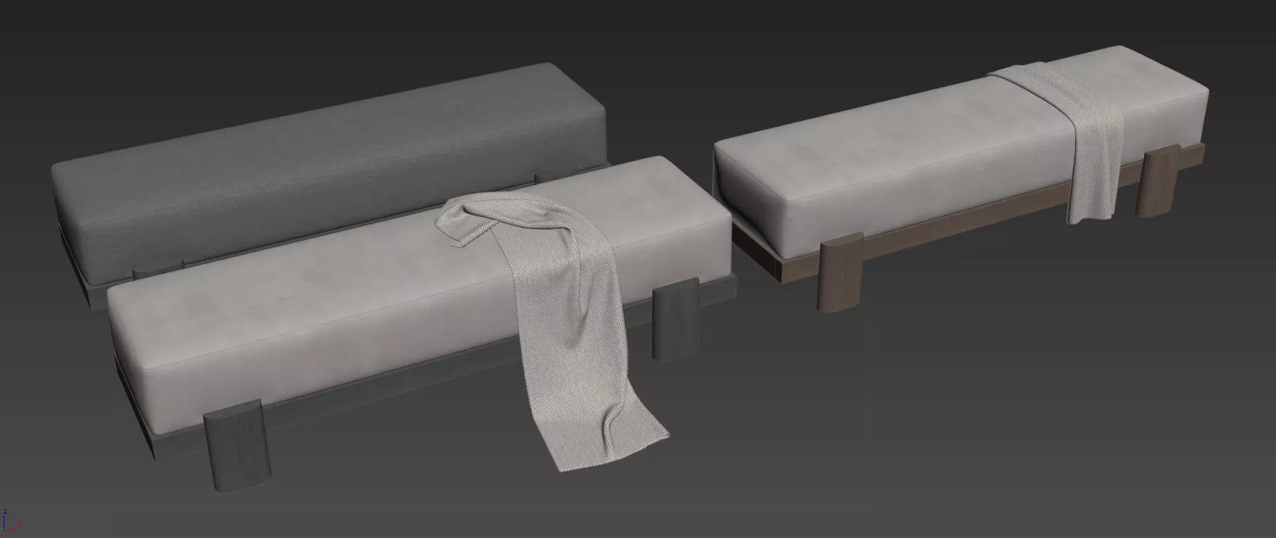Soft Bench 72 By Gregory Beson 3D model_14