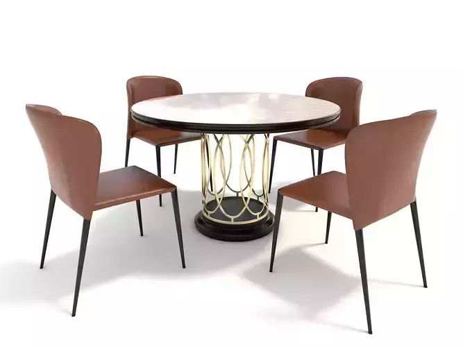 Modern Dining Table and Chairs 3