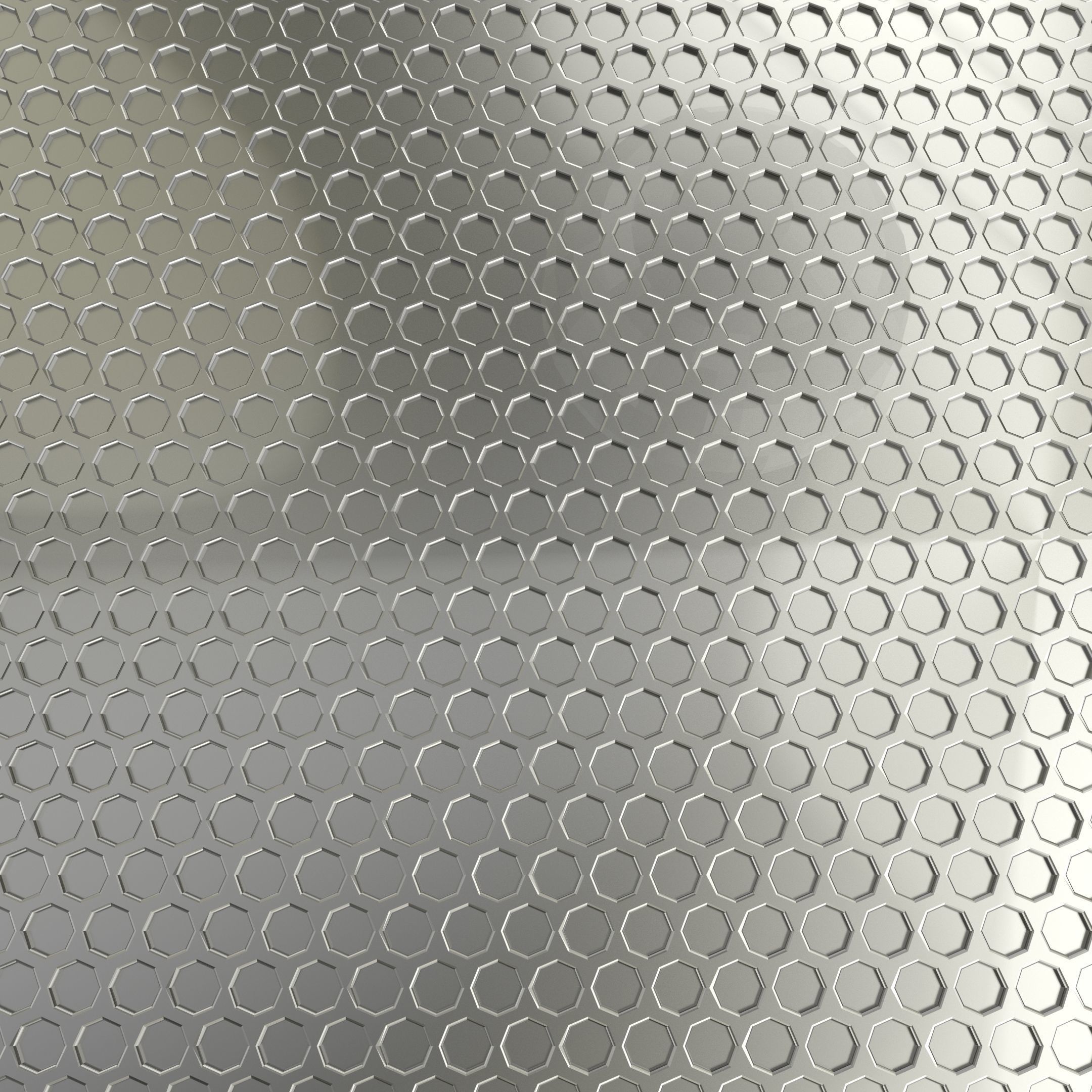 Honeycomb Plate 3D Model Low-poly 3D model_20