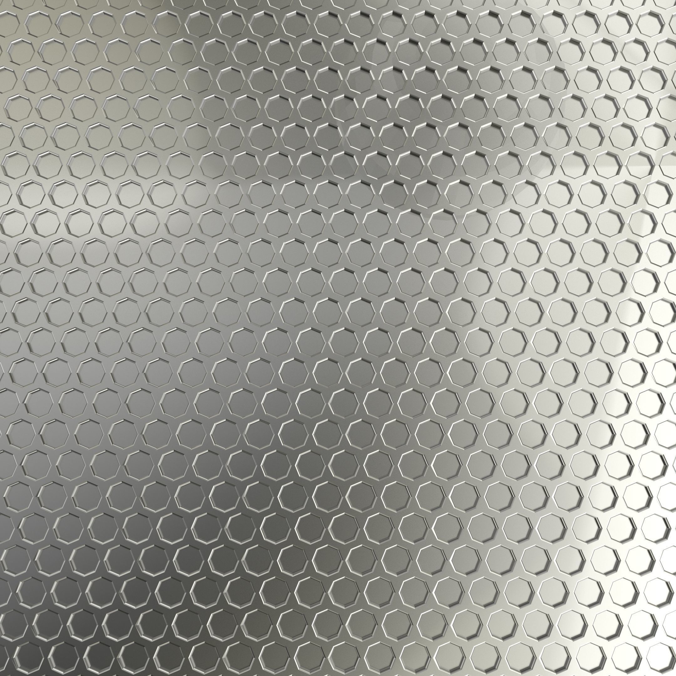 Honeycomb Plate 3D Model Low-poly 3D model_8