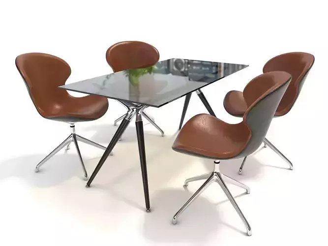 Modern Dining Table and Chairs 5