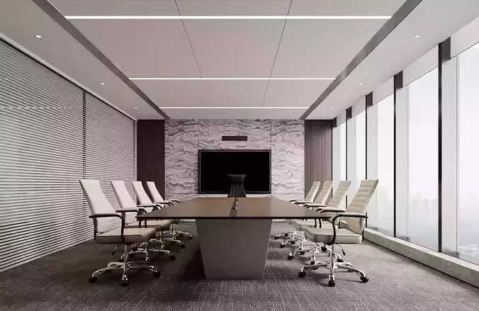 Modern Corporate Conference Space