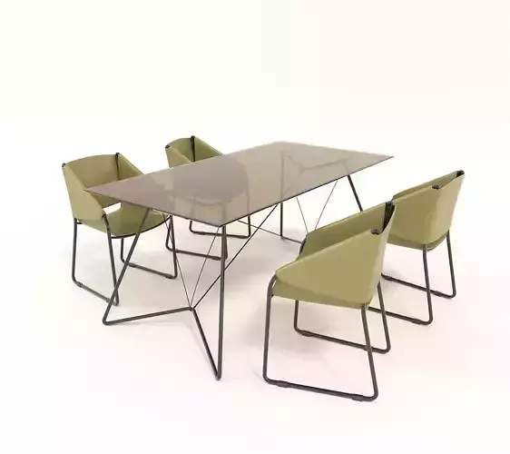 Modern Dining Table and Chairs 11