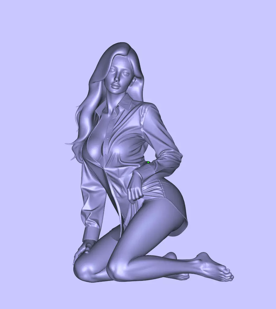 Sexy Girl 3D print model_0