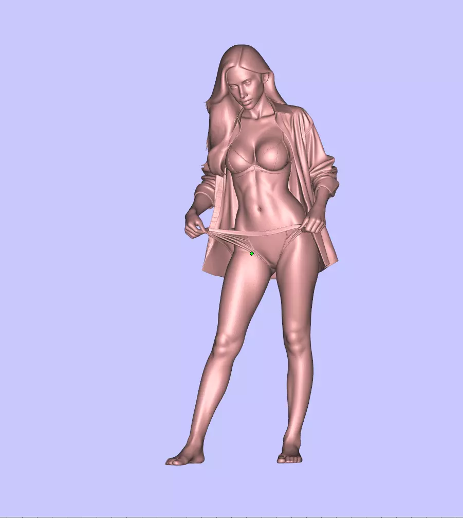 Sexy Girl 3D print model_0