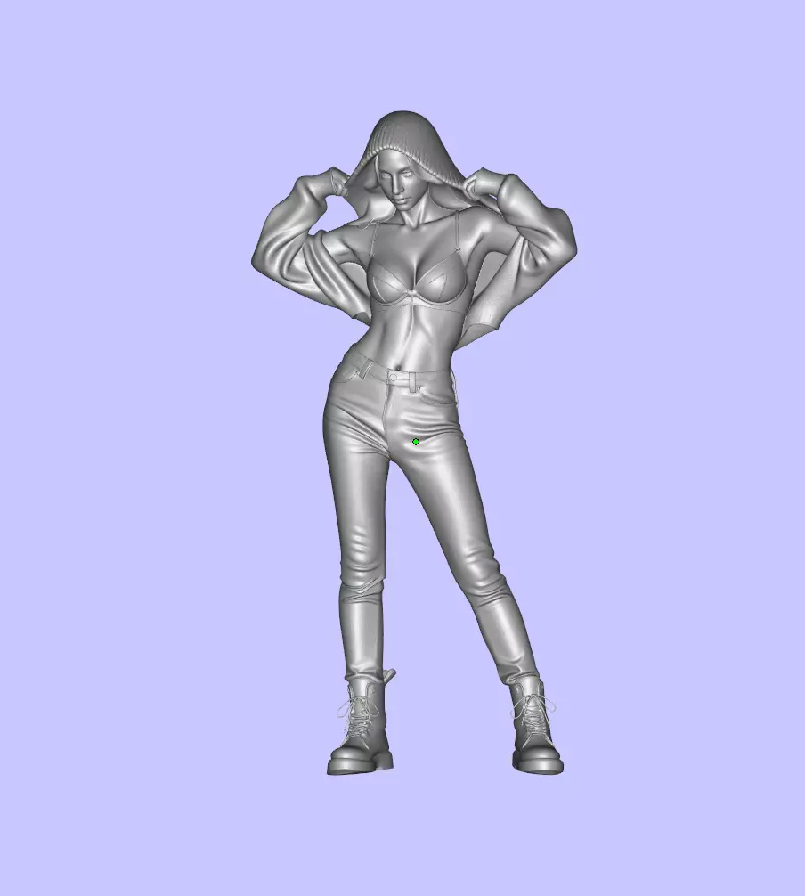 Sexy Girl 3D print model_0