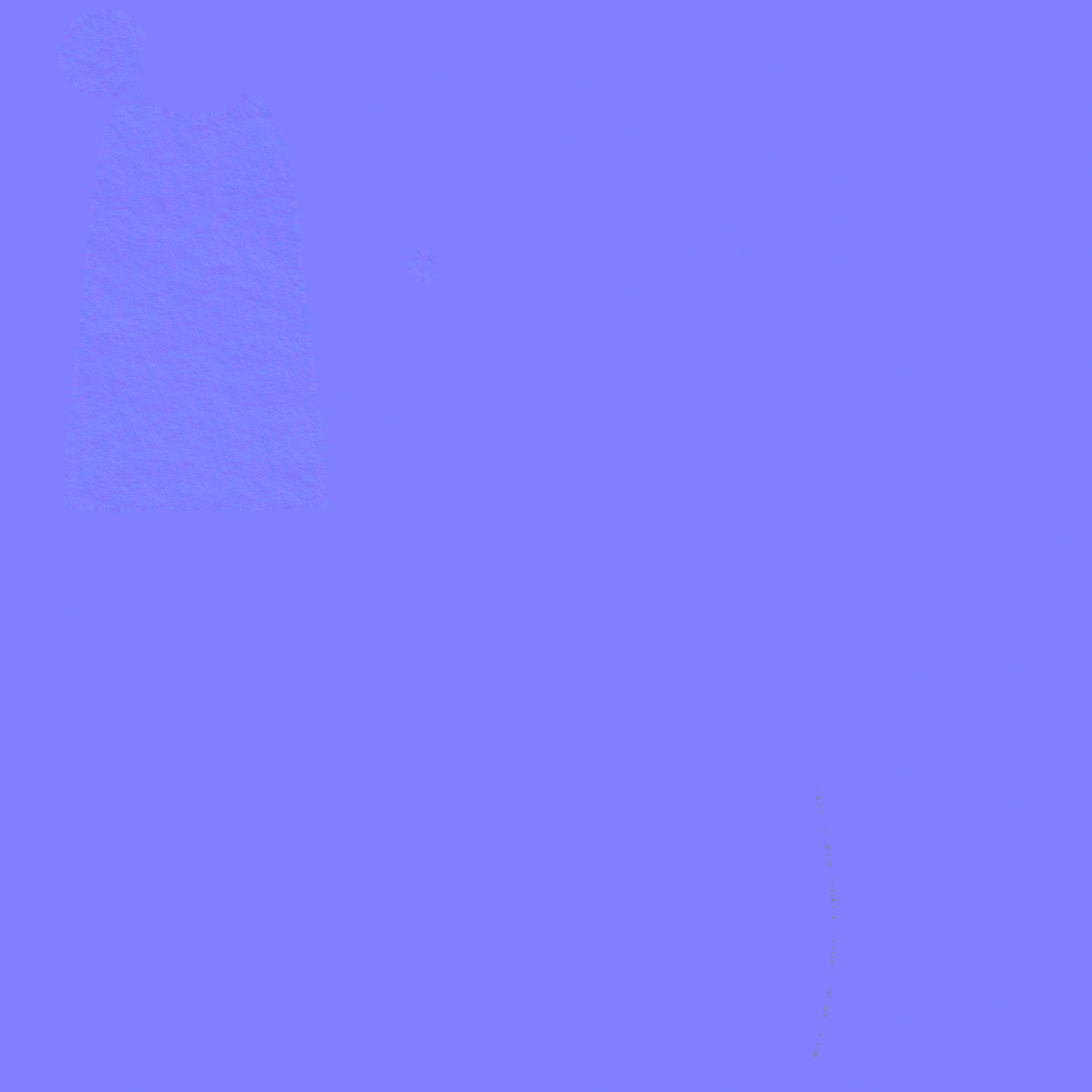 Alphabet A Chain Candleholder Rose Gold 3D Model 4K PBR Low-poly 3D model_7