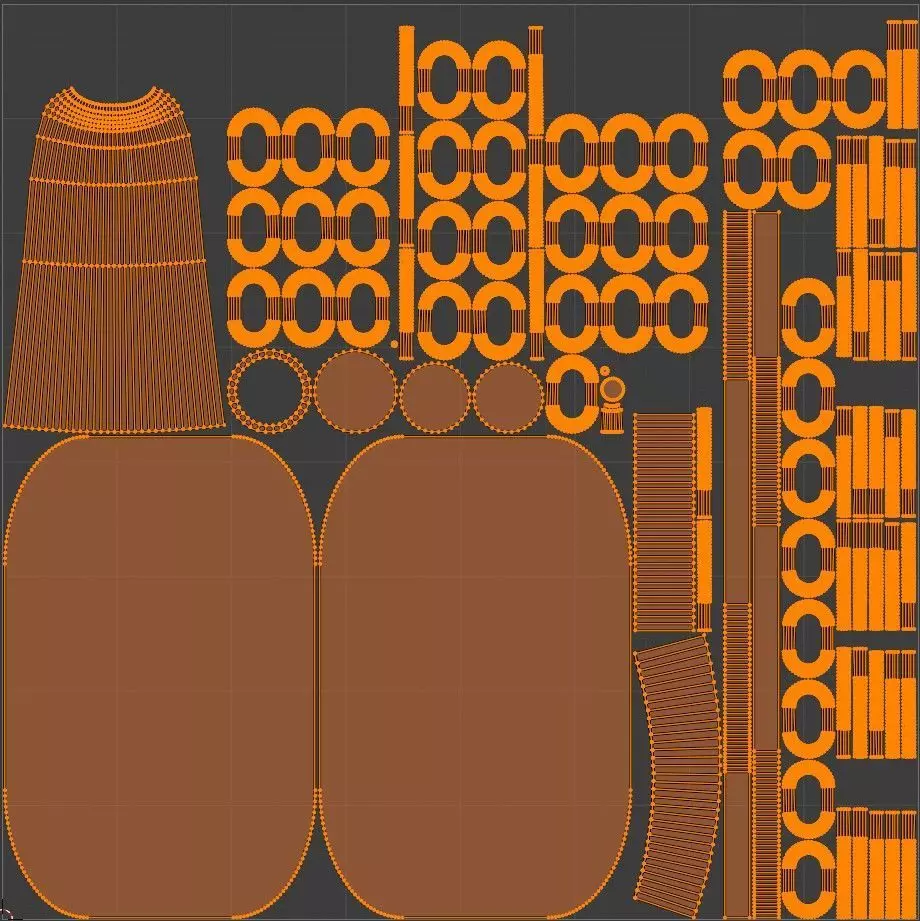 Alphabet A Chain Silver Candleholder 3D Model True 4K PBR Low-poly 3D model_14