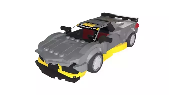 MocBricks3D - Chevrolet Corvette Stingray