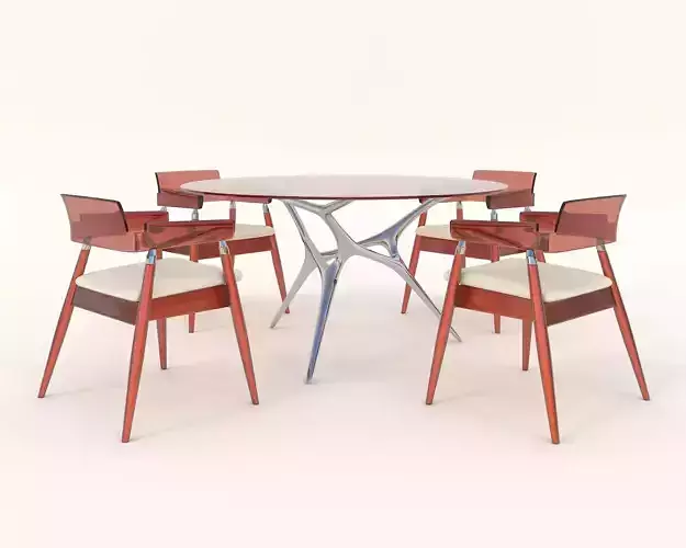 Modern Dining Table and Chairs 16