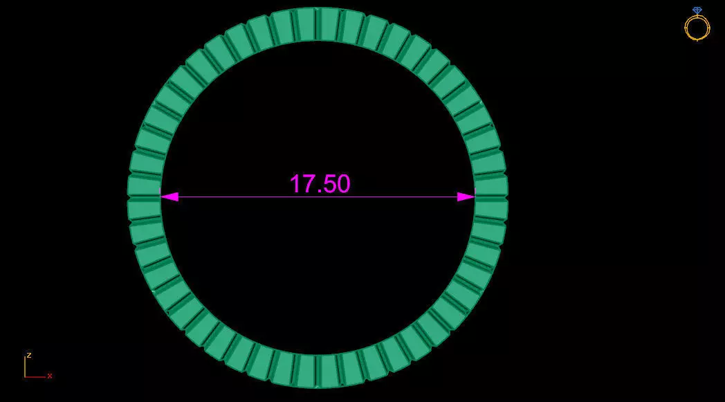 Unlimited fusion ring  3D print model_4