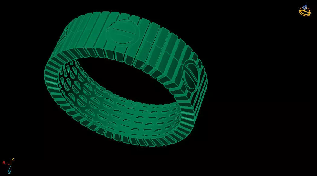 Unlimited fusion ring  3D print model_5