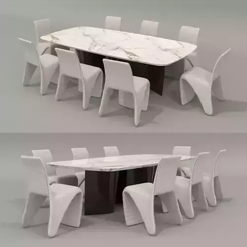 Modern Dining Table and Chairs 22