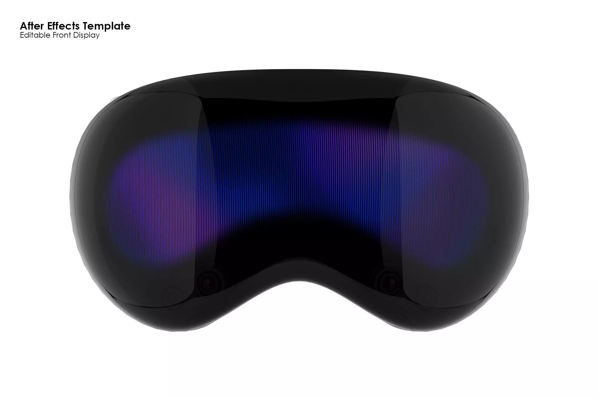 Apple Vision Pro 3D Model for Element 3D and Cinema 4D 3D model_4