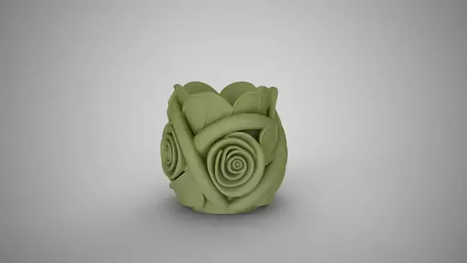 Rose Pen Holder