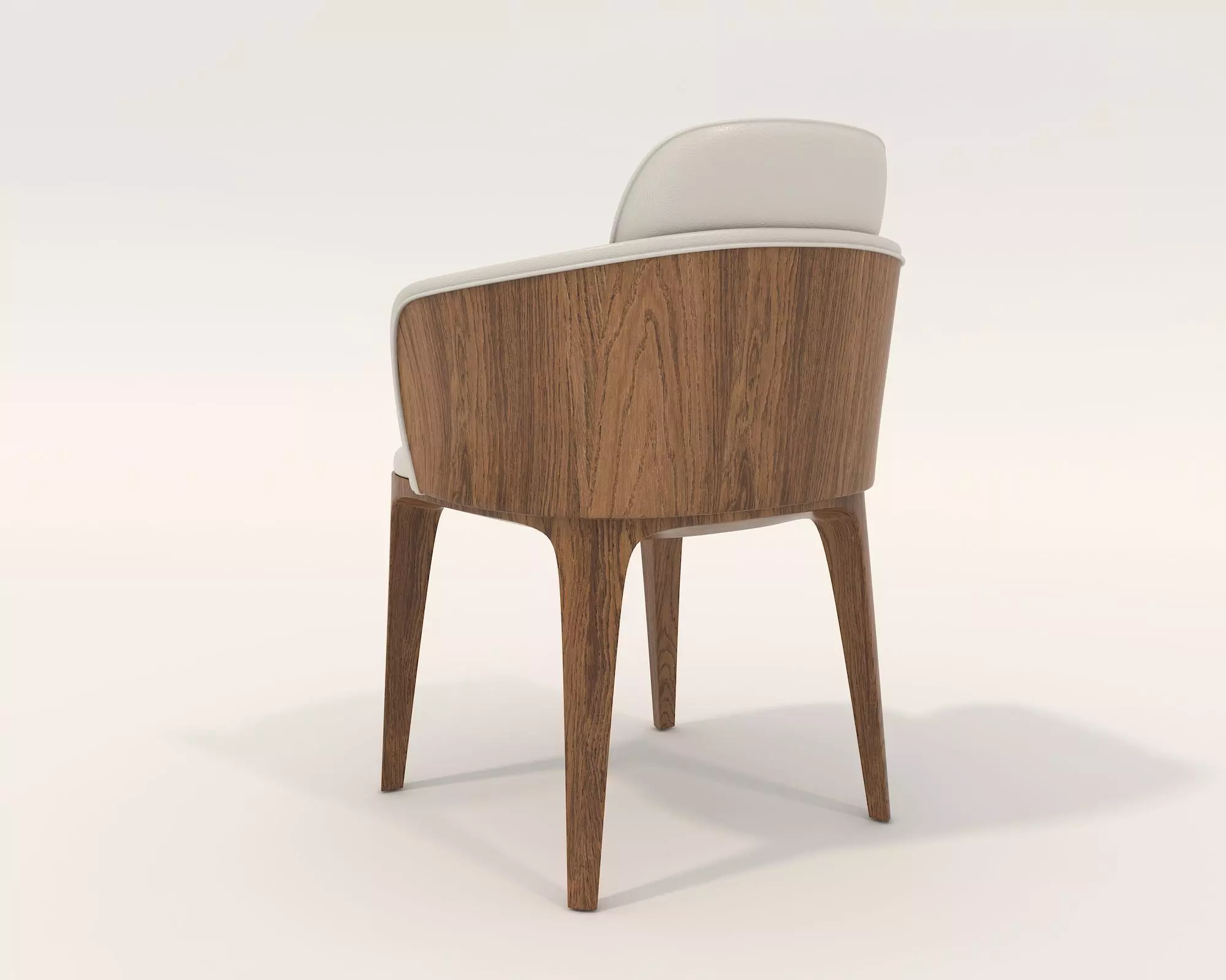 Modern Dining Table and Chairs 25 3D model_6