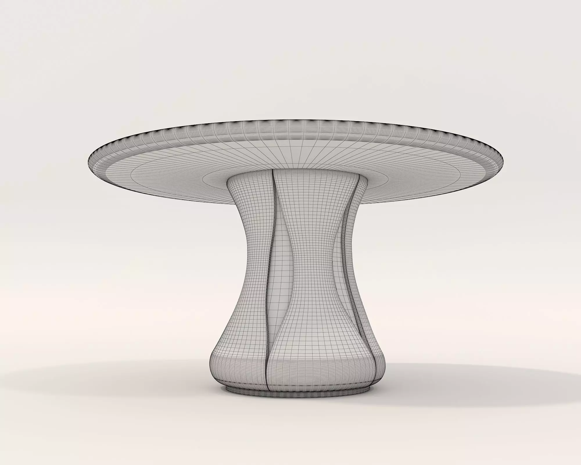 Modern Dining Table and Chairs 25 3D model_11